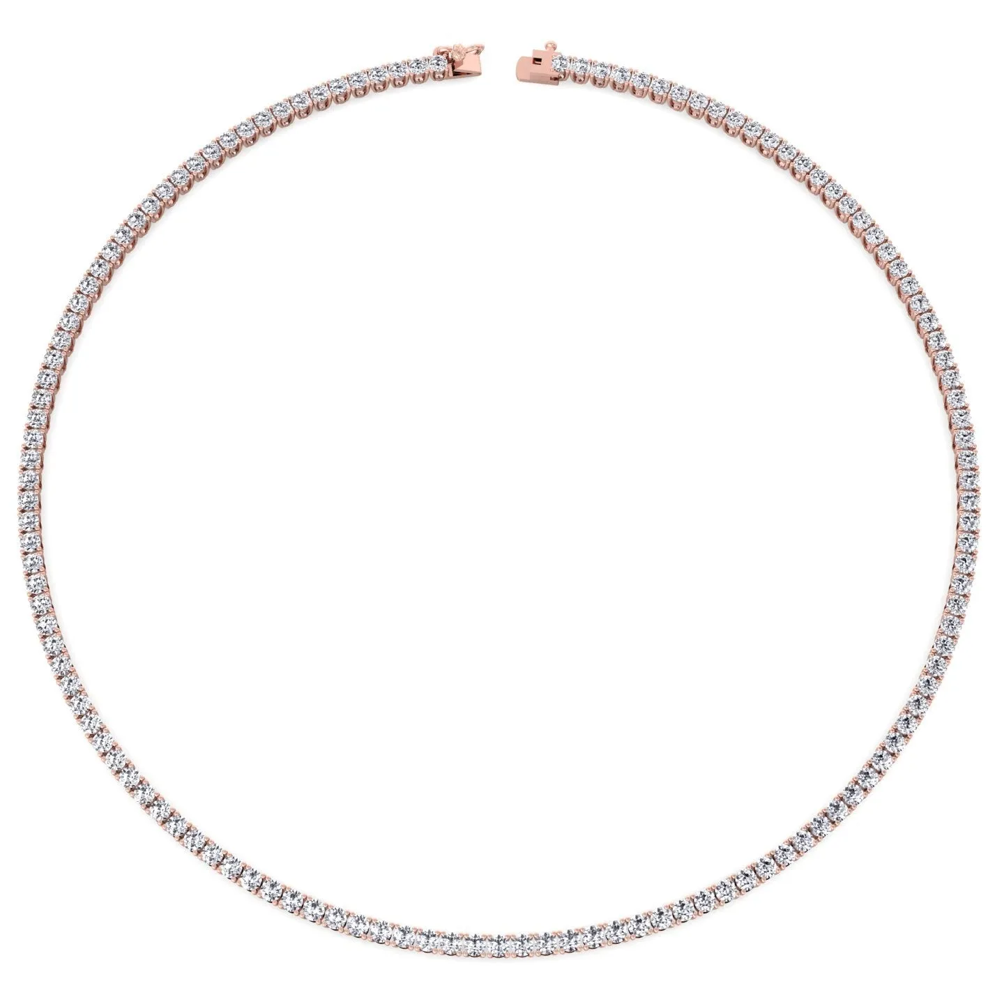 ( 20 Carats T.W ) Tennis Chain Men's Tennis Necklace