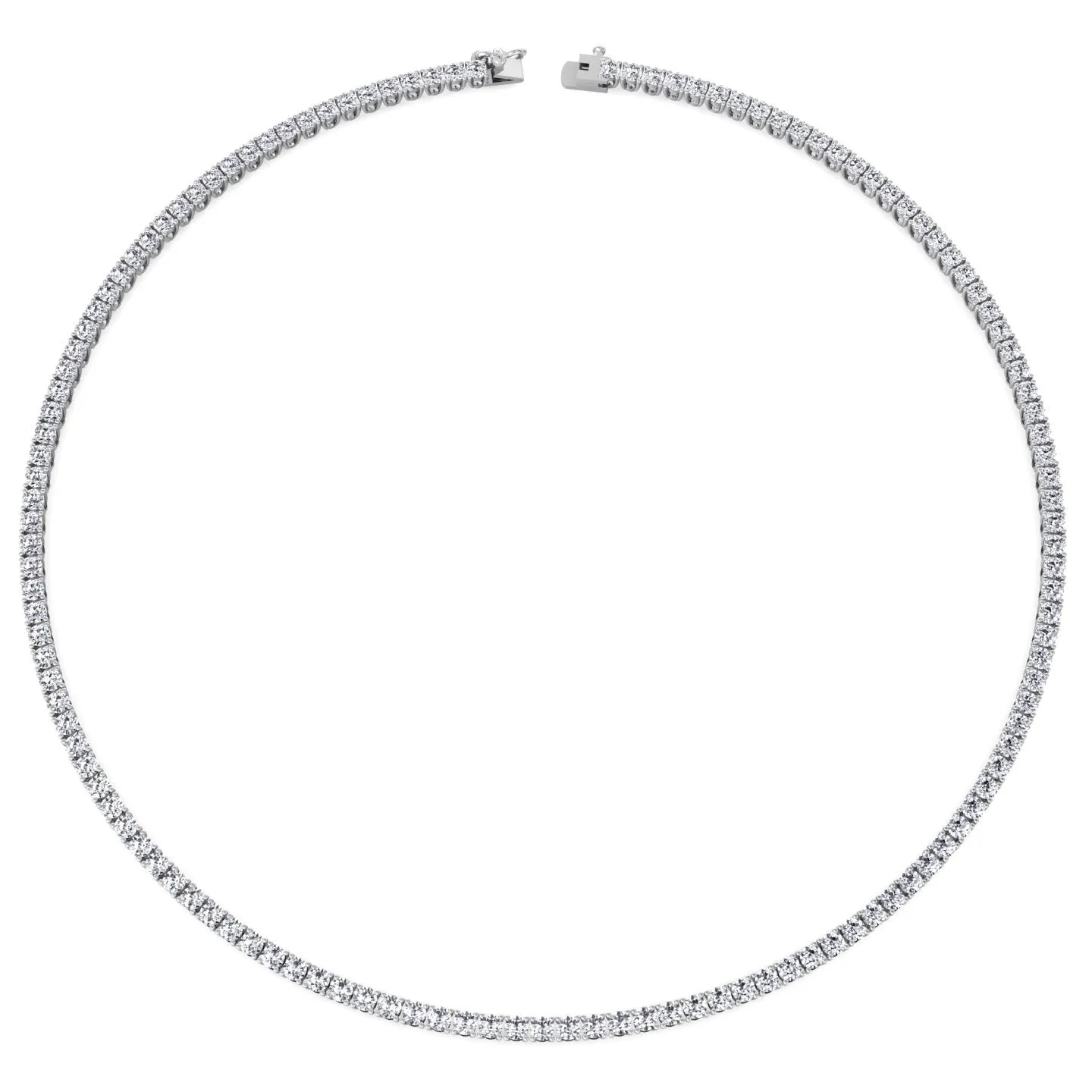 ( 20 Carats T.W ) Tennis Chain Men's Tennis Necklace