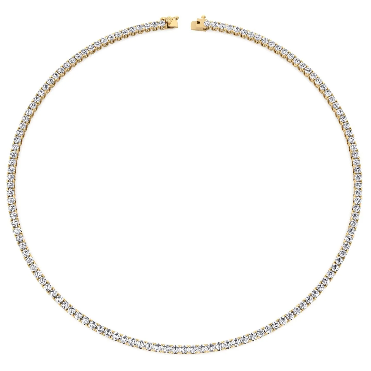 ( 20 Carats T.W ) Tennis Chain Men's Tennis Necklace