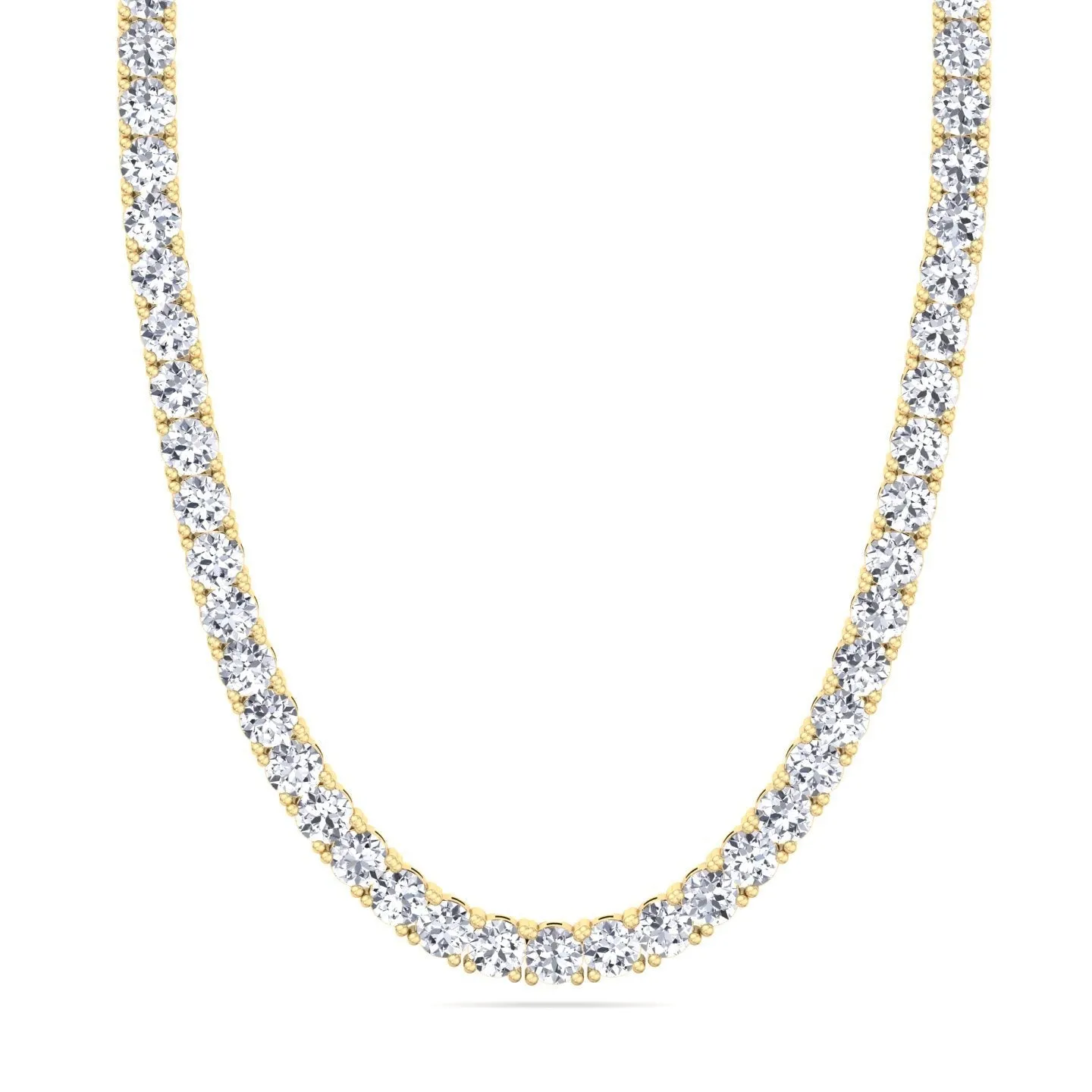 ( 20 Carats T.W ) Tennis Chain Men's Tennis Necklace