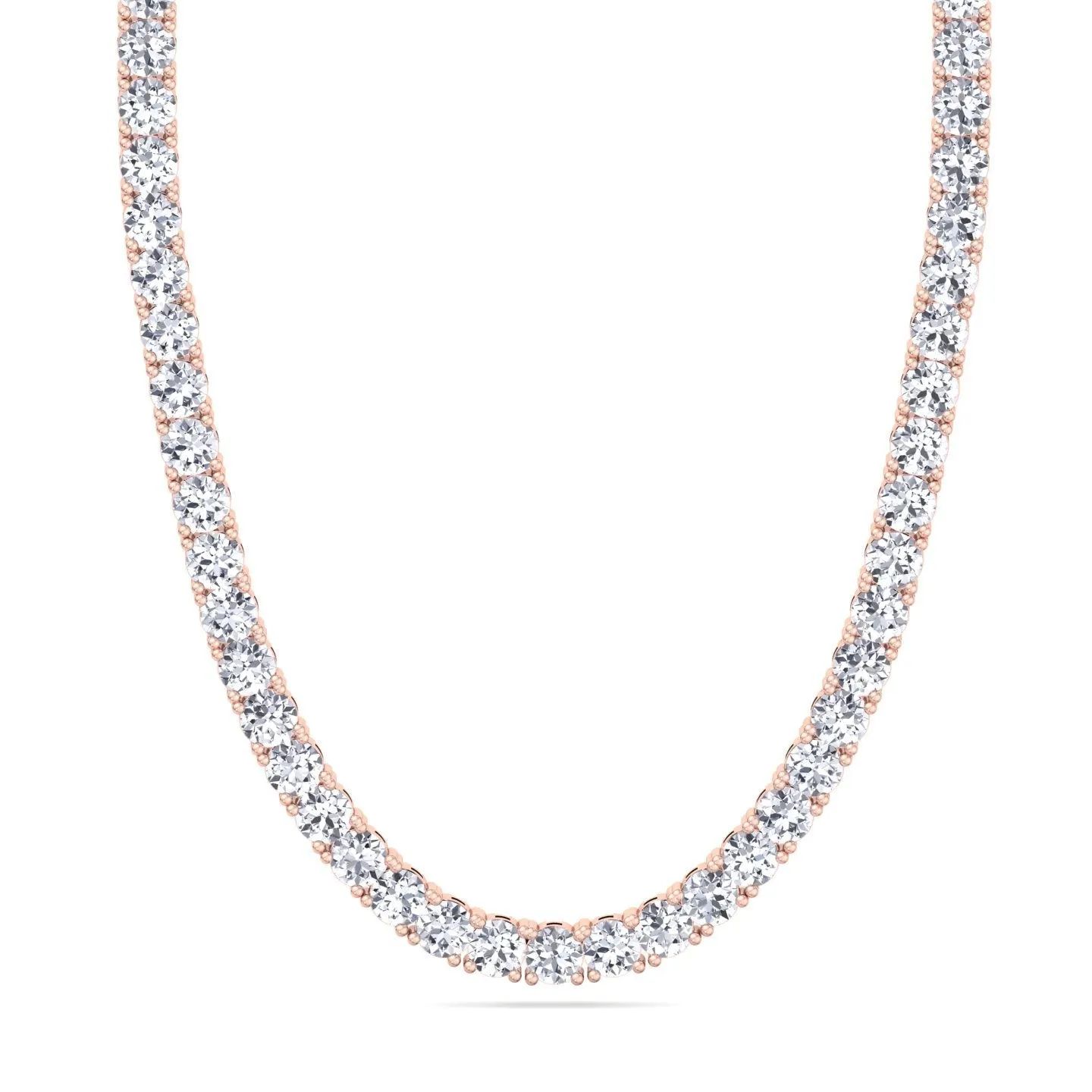 ( 20 Carats T.W ) Tennis Chain Men's Tennis Necklace