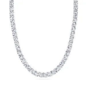 ( 20 Carats T.W ) Tennis Chain Men's Tennis Necklace