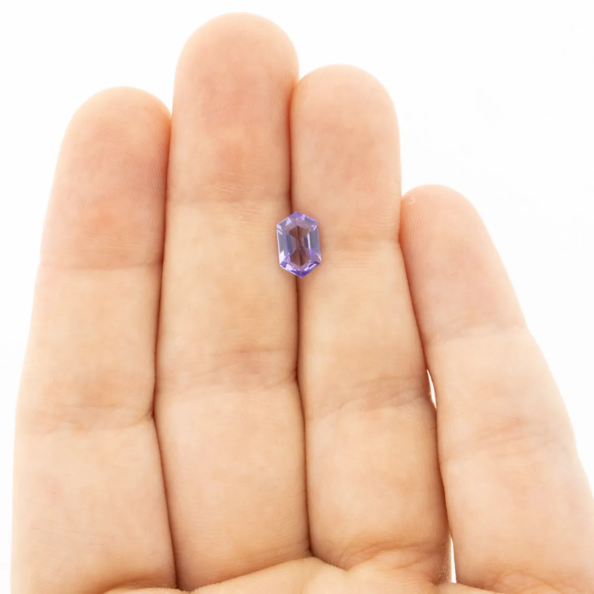 0.72ct Elongated Hexagon Tanzanite