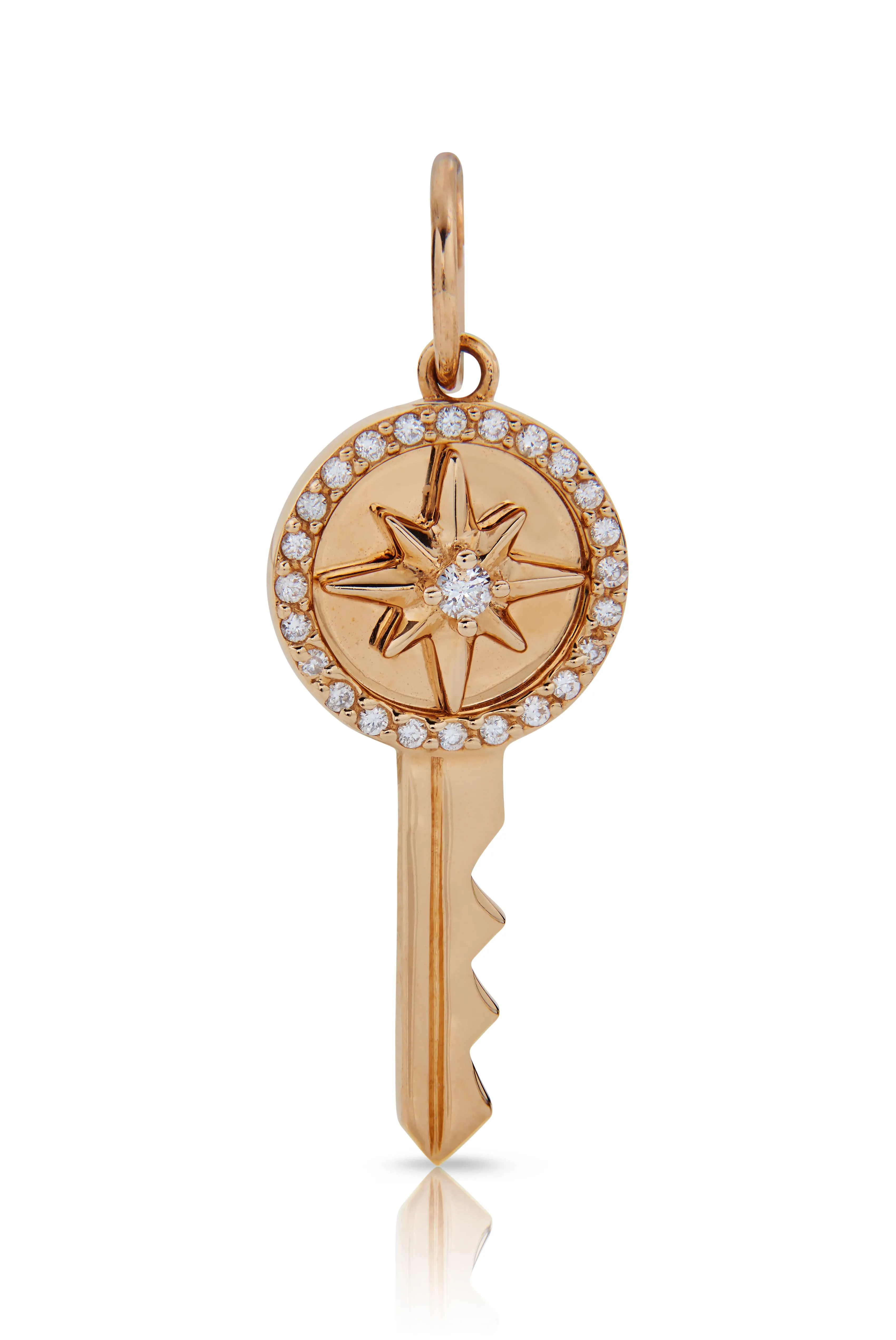 14KY Star Key Charm