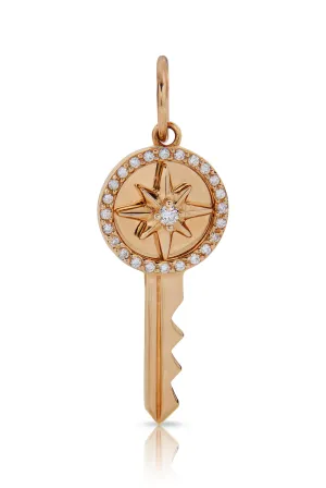14KY Star Key Charm