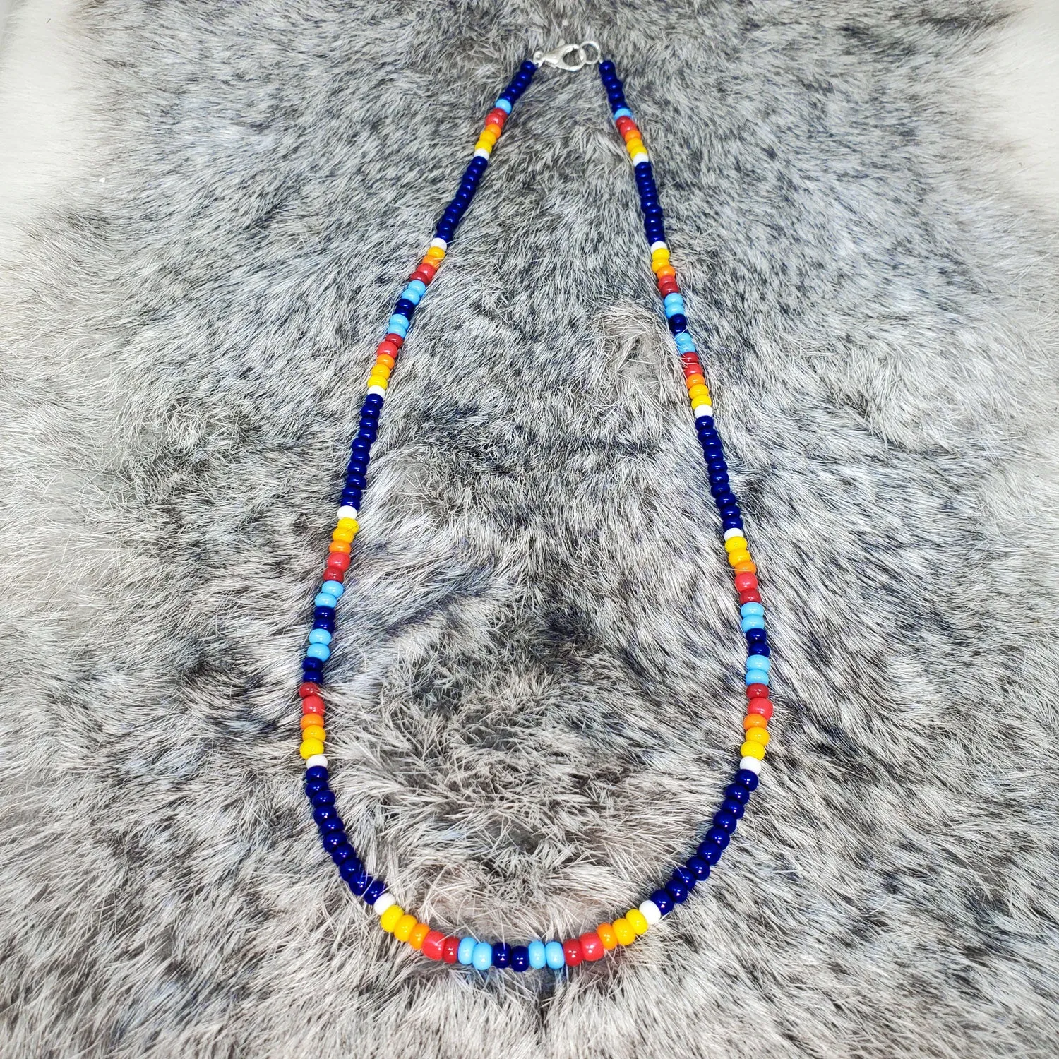 16" Beaded Sunrise Choker - various colours; SunHeart Rises Designs