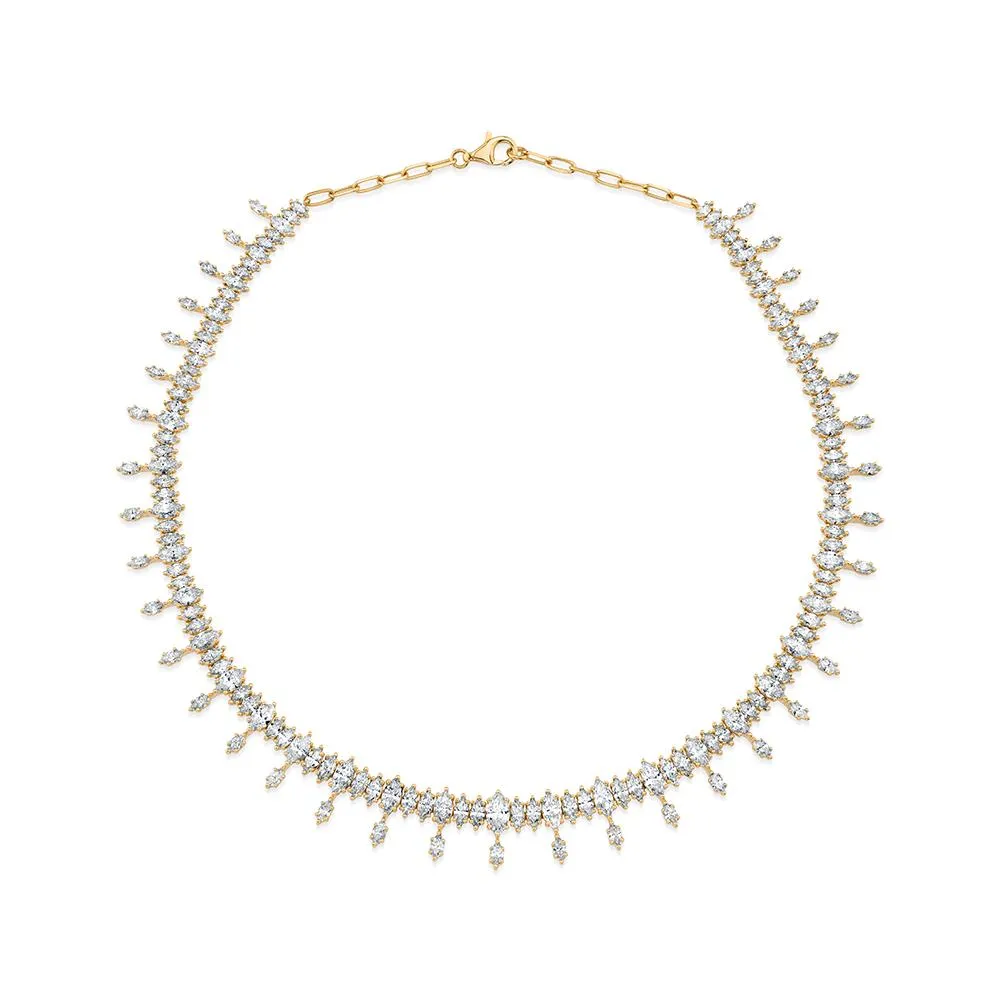 ATLAS MARQUISE DIAMOND CHOKER