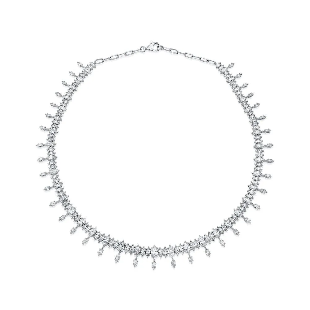 ATLAS MARQUISE DIAMOND CHOKER
