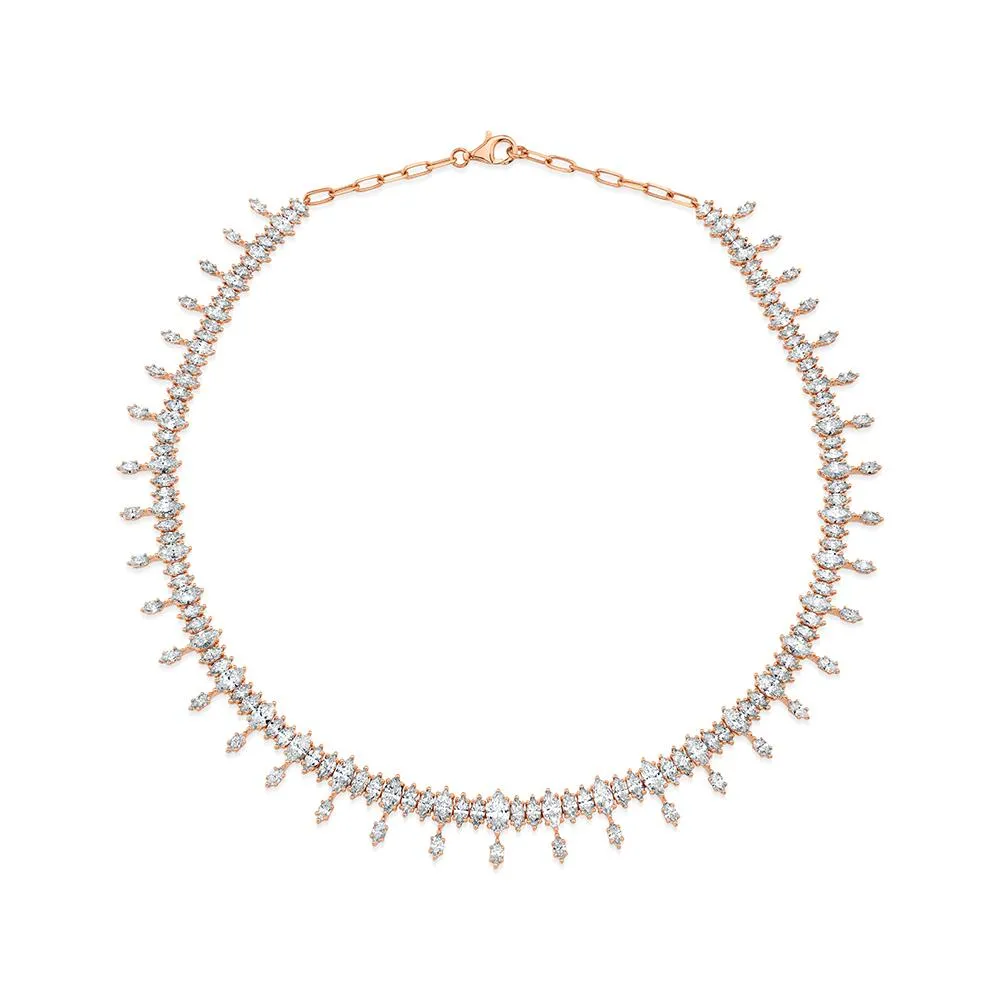 ATLAS MARQUISE DIAMOND CHOKER