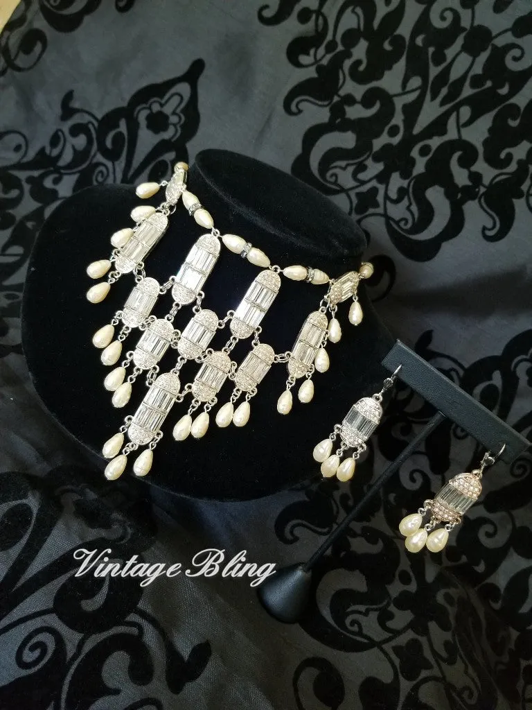 Cascading Pearl Earrings