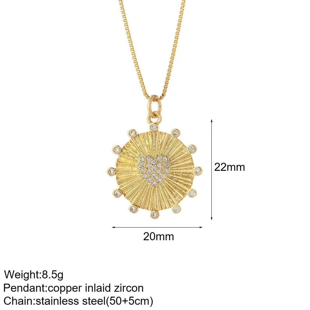 Cute Collars Long Stainless-Steel Necklace for Women