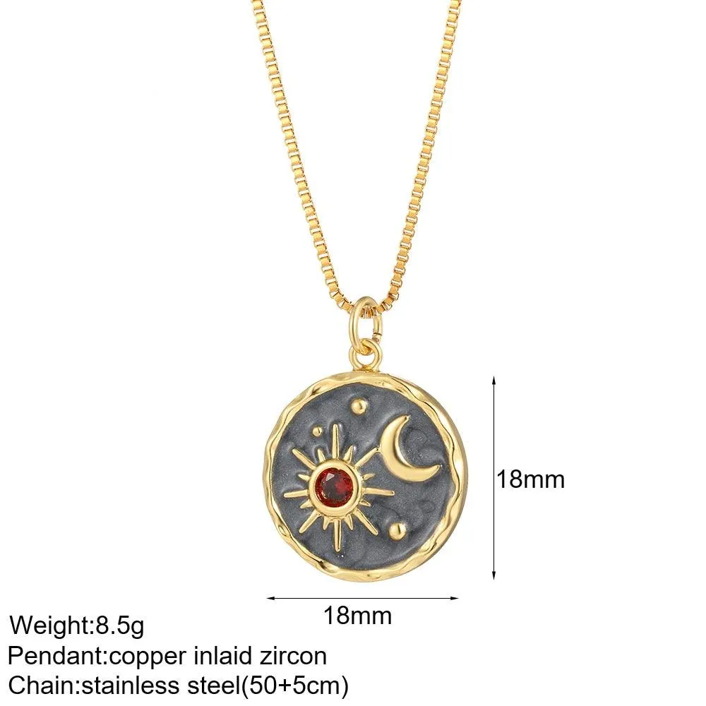 Cute Collars Long Stainless-Steel Necklace for Women