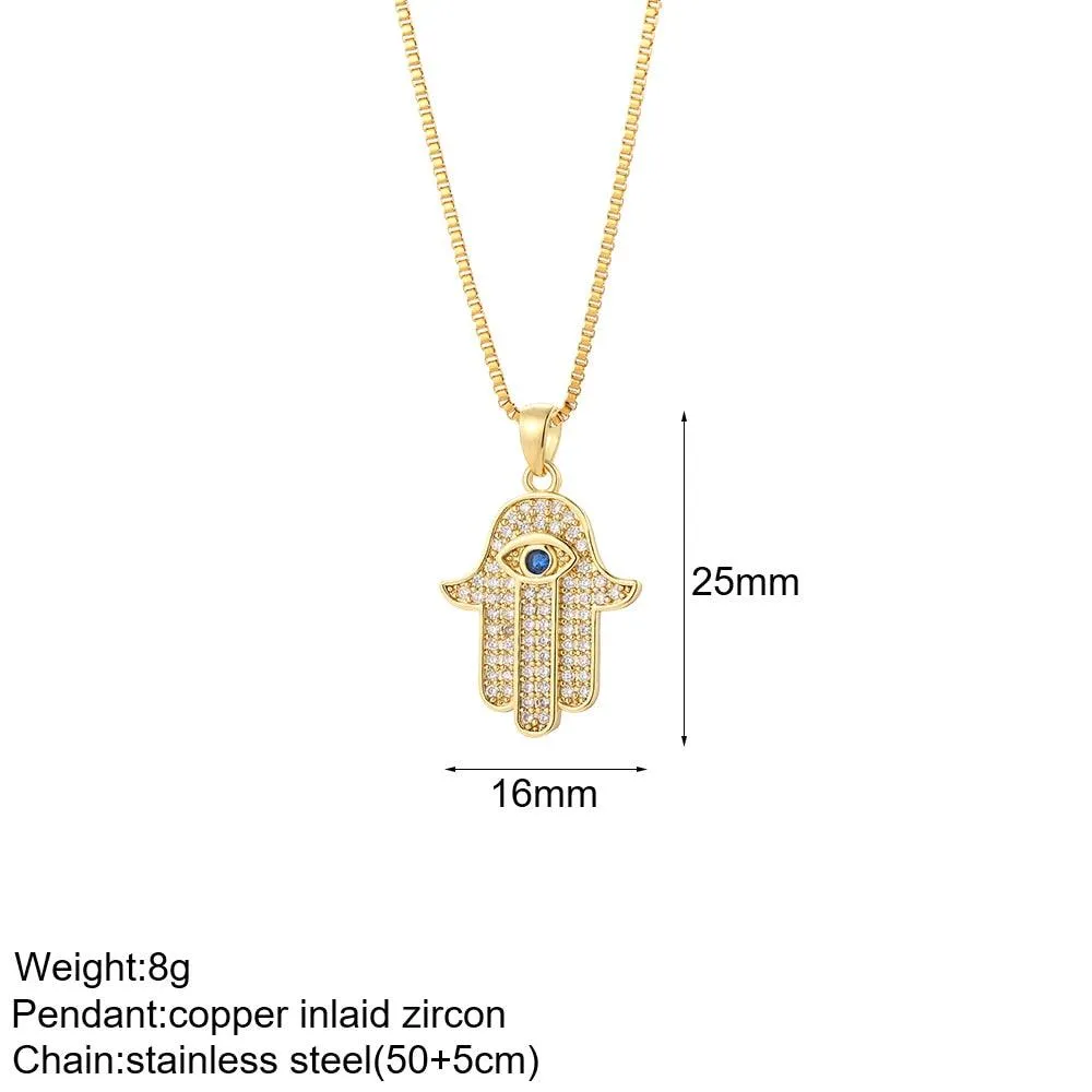 Cute Collars Long Stainless-Steel Necklace for Women