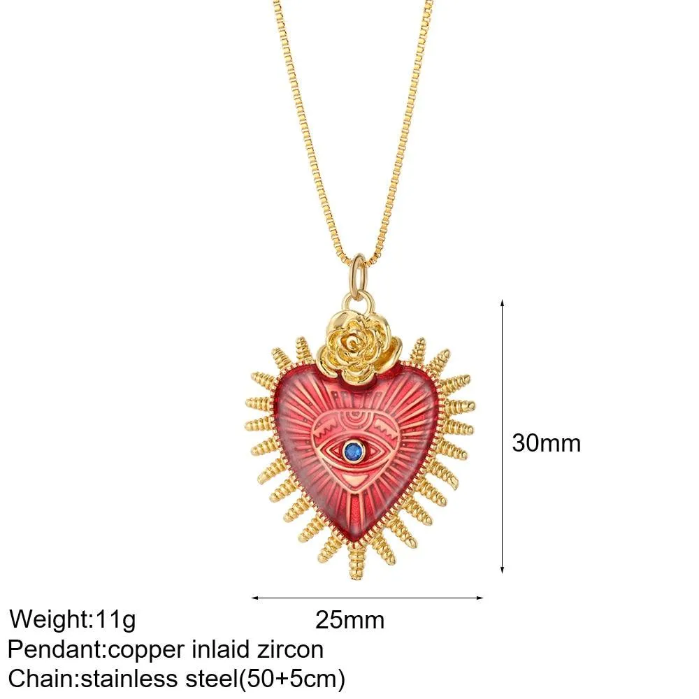 Cute Collars Long Stainless-Steel Necklace for Women