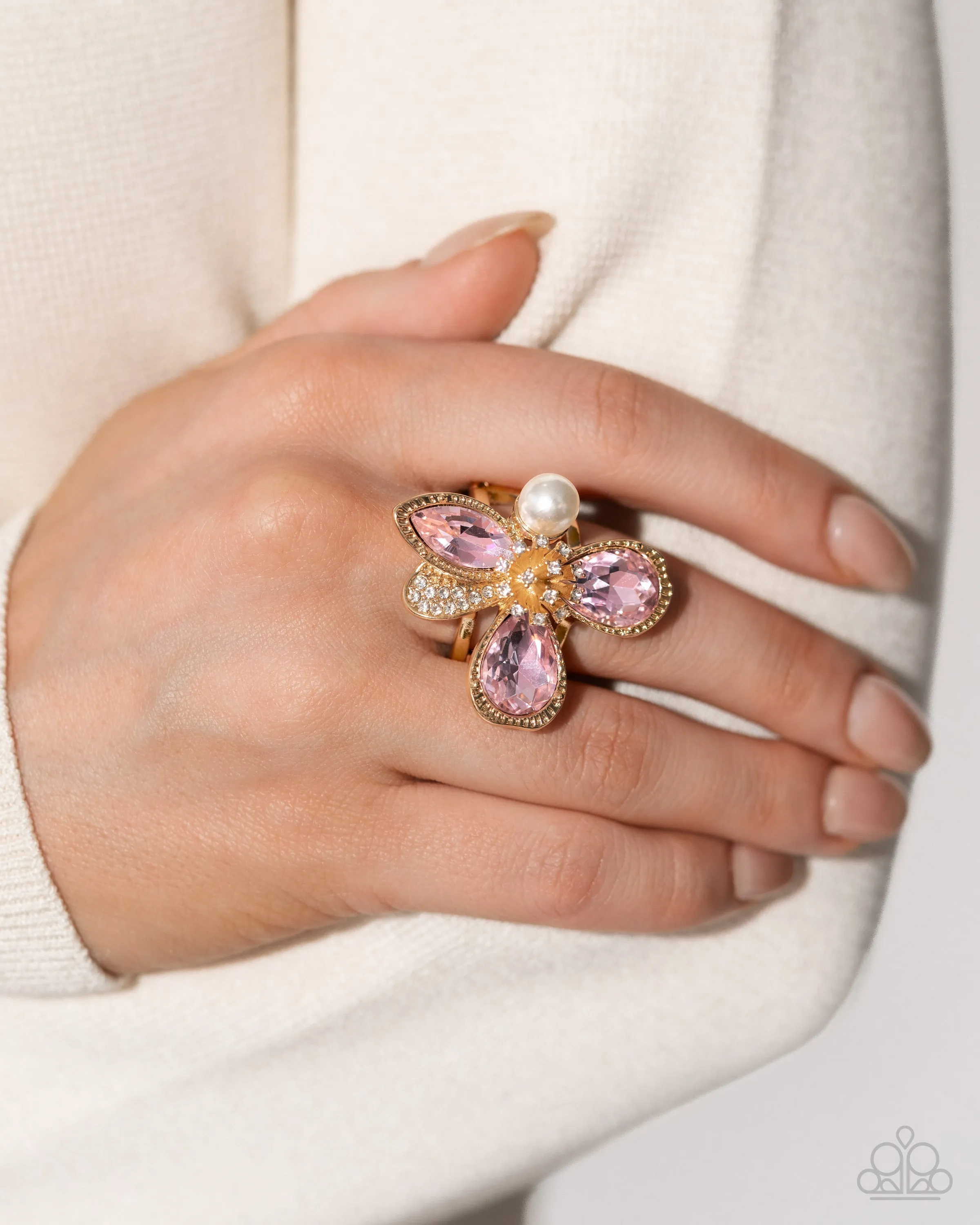 FLORAL Excellence - Pink Paparazzi Accessories