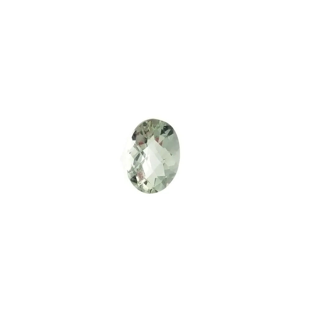 GEMSTONE AMETHYST GREEN OVAL FACETED GEMS