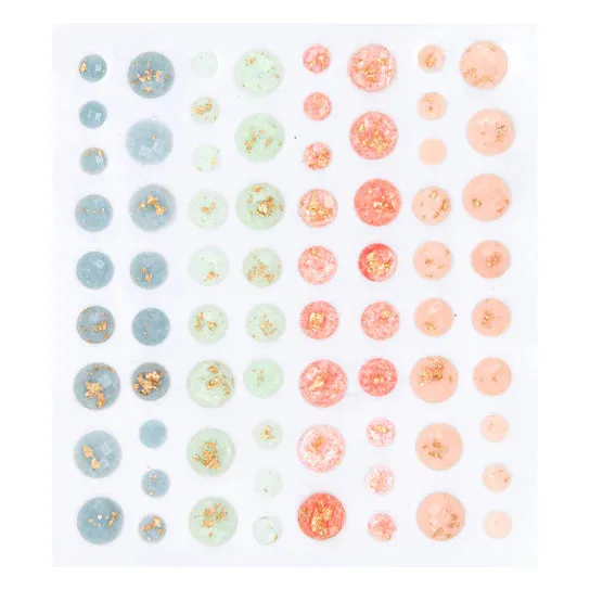 Gold Flecked Gemstones from the Serenade of Autumn Collection