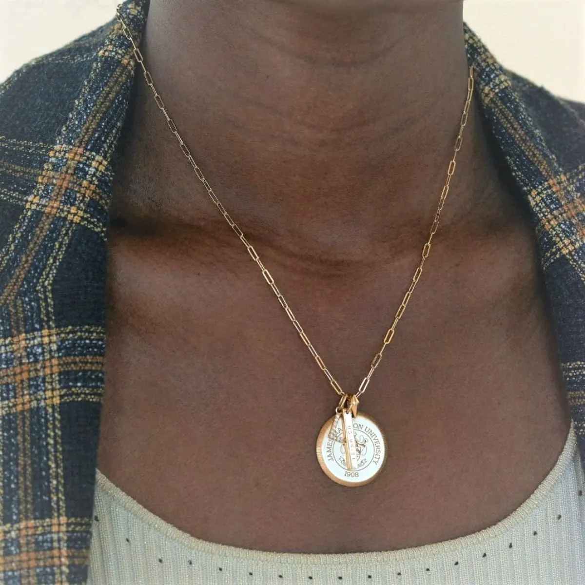 JMU Florentine Necklace by Kyle Cavan