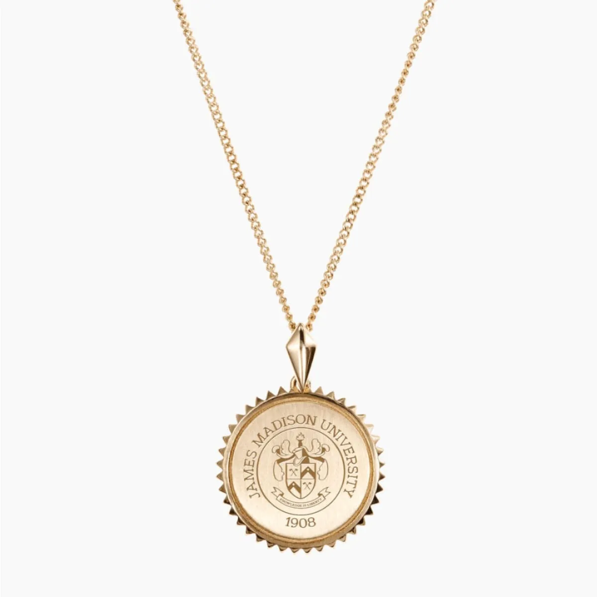 JMU Sunburst Necklace by Kyle Cavan