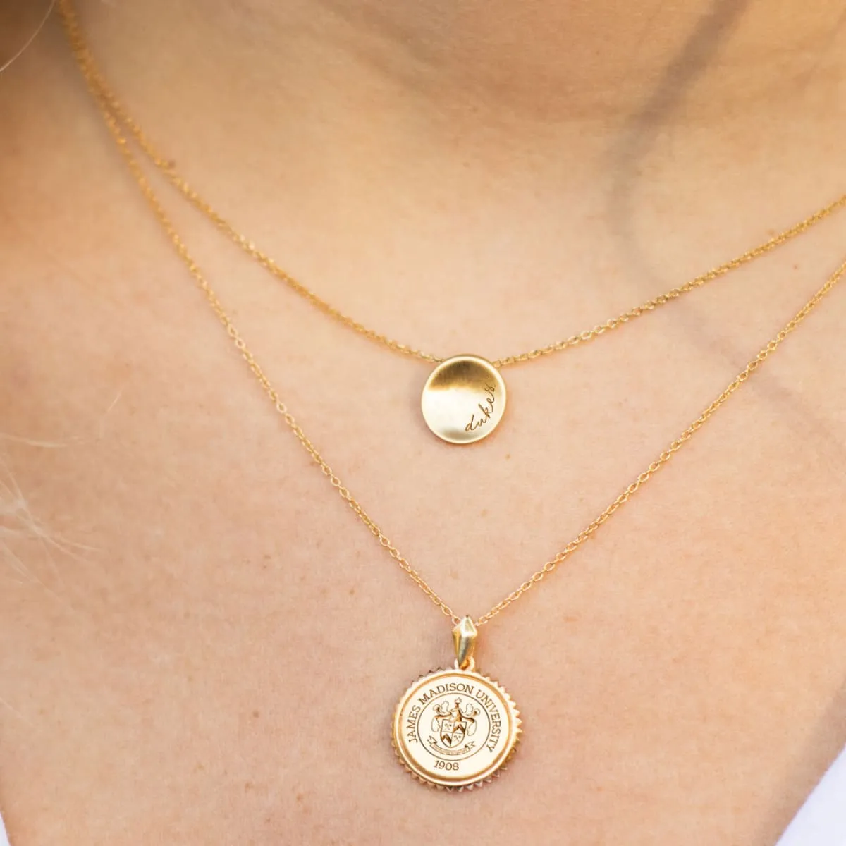 JMU Sunburst Necklace by Kyle Cavan