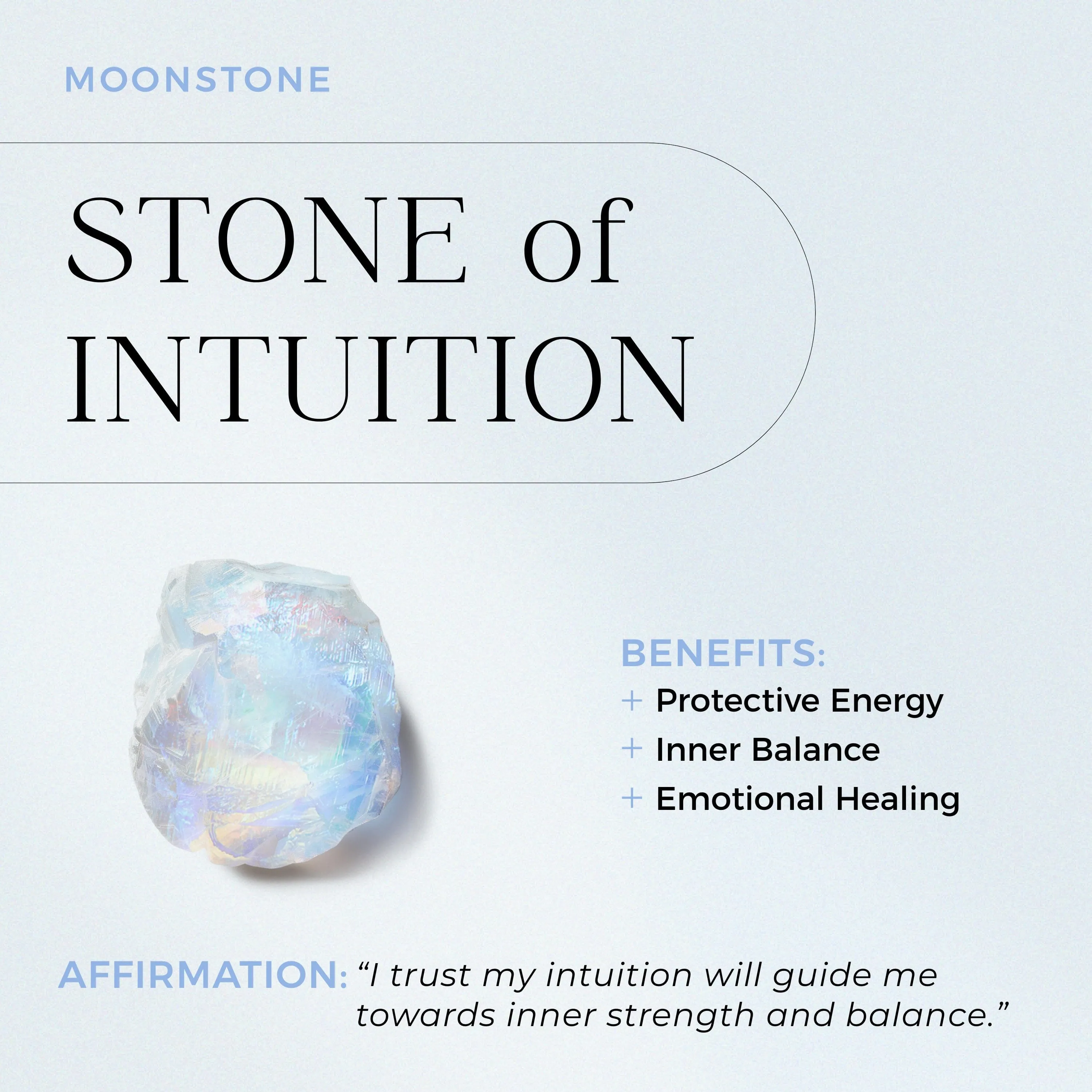 Moonstone Diamond Necklace - Gemini Zodiac Constellation