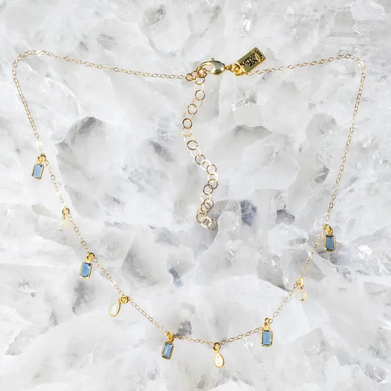 Native Gem Cinderella Necklace 14gv