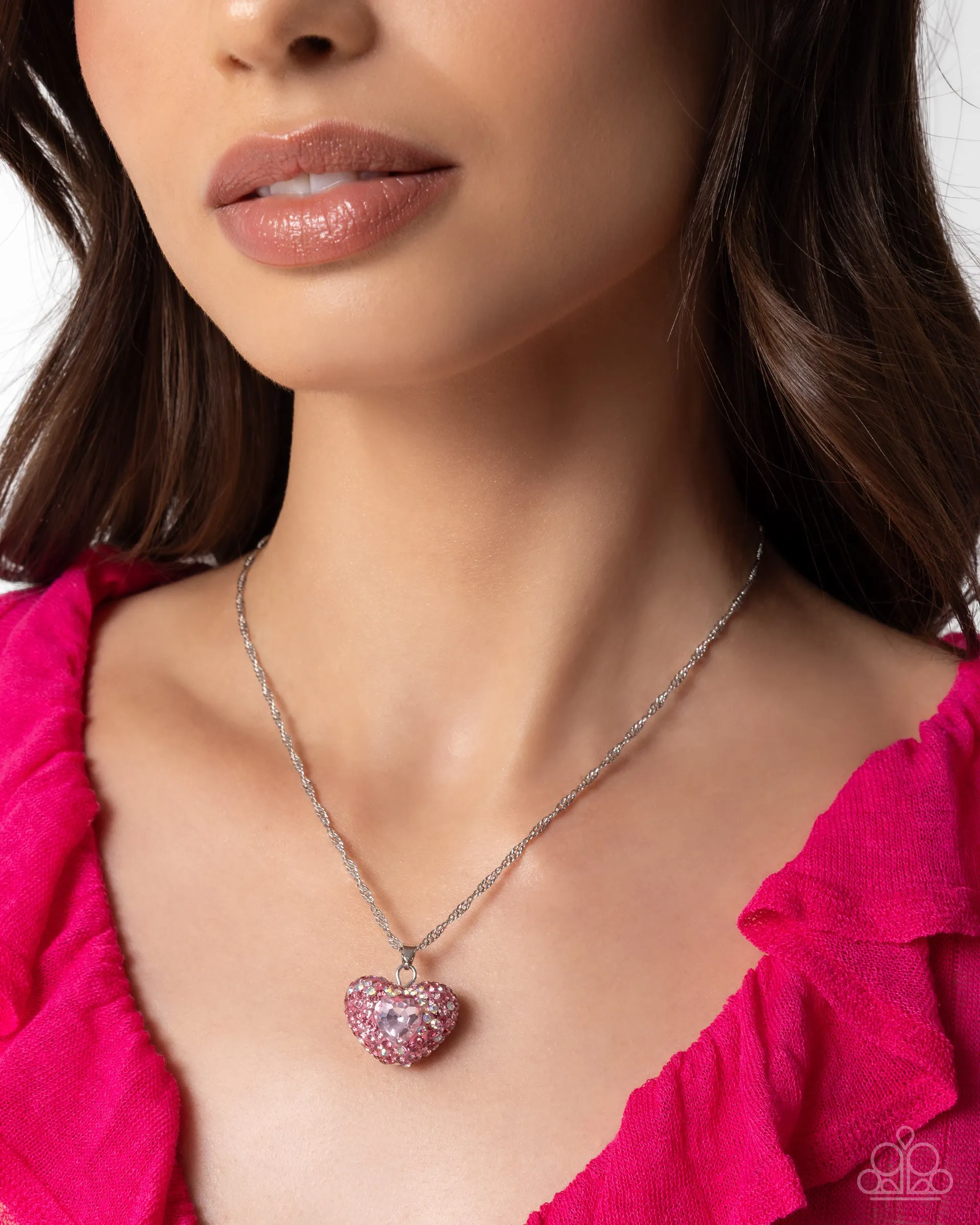 Necklaces Best Of My Heart - Pink VDAY