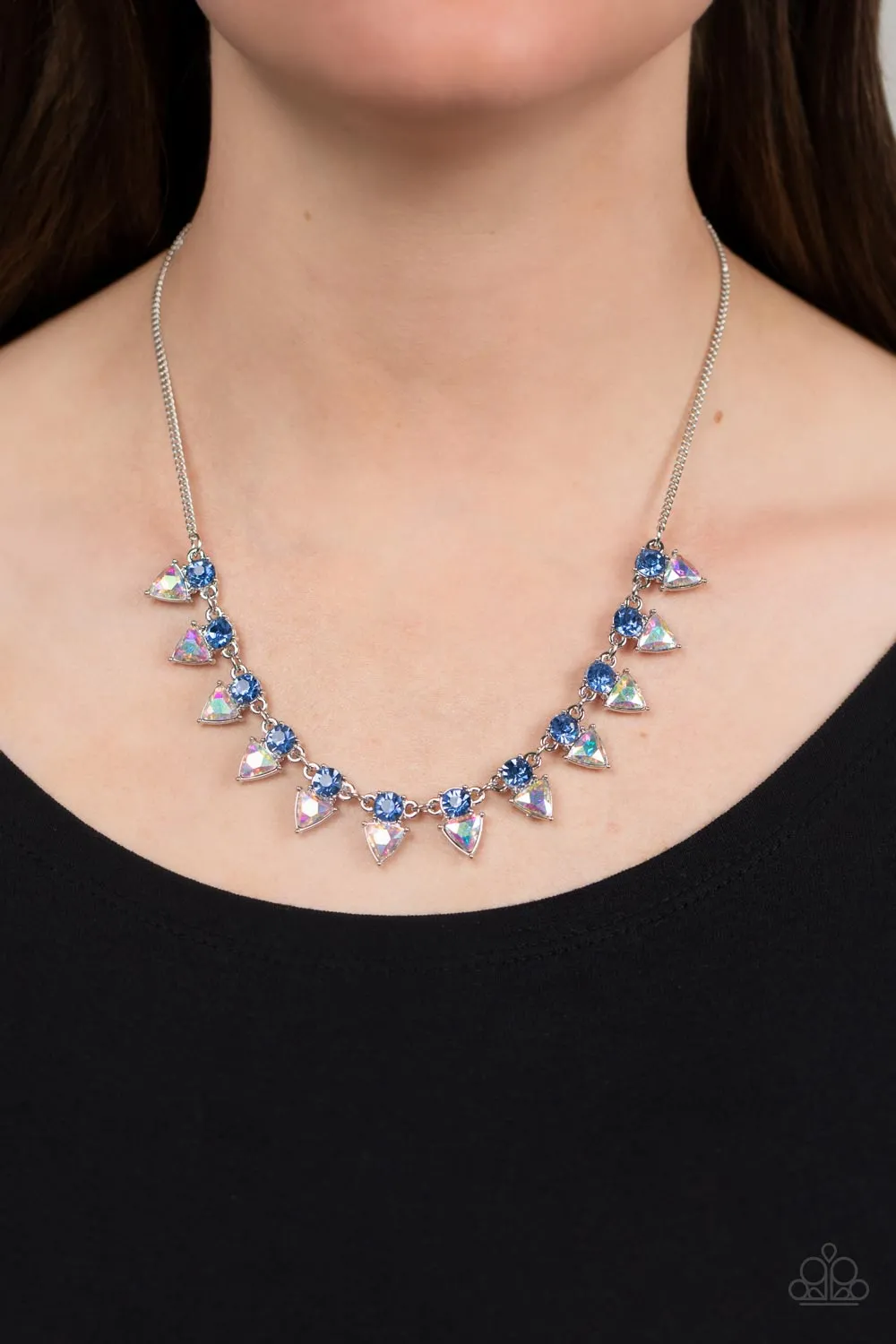 Necklaces Razor-Sharp Refinement - Blue N2333