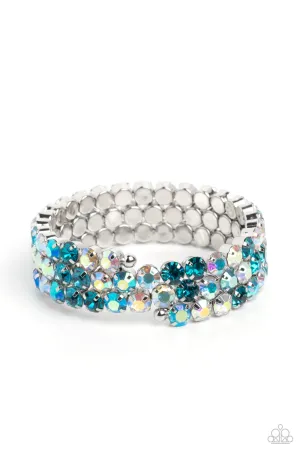 Paparazzi Iridescent Incantation - Blue Bracelet