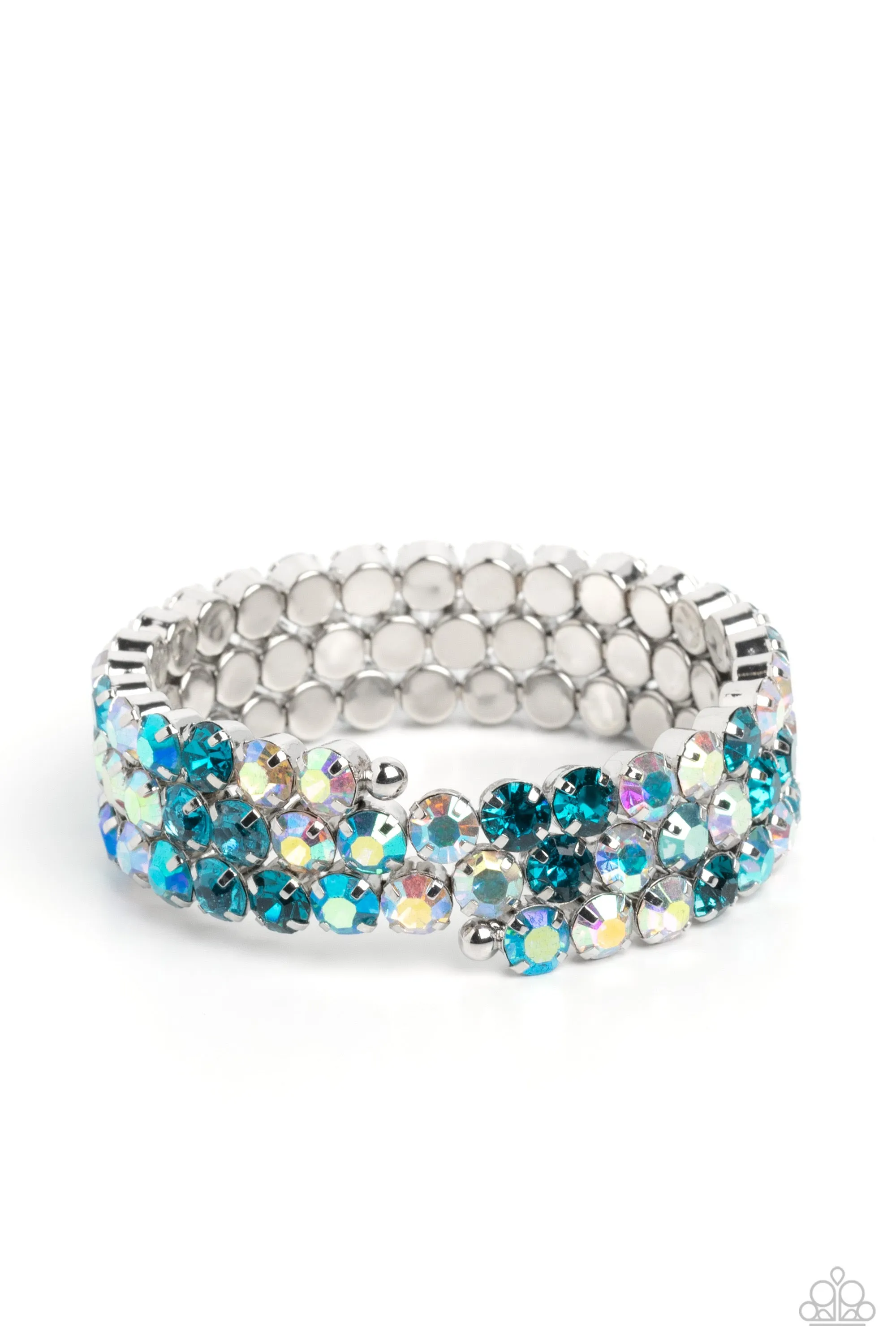 Paparazzi Iridescent Incantation - Blue Bracelet