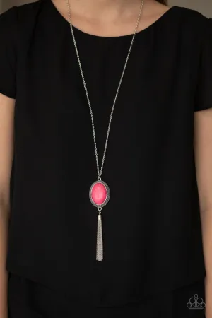 Paparazzi Necklace ~ Nomadic Dramatics - Pink