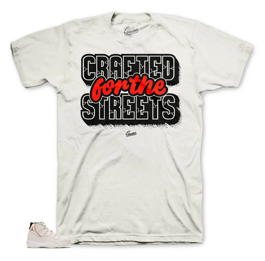 Retro 11 Platinum Tint Crafted Shirt