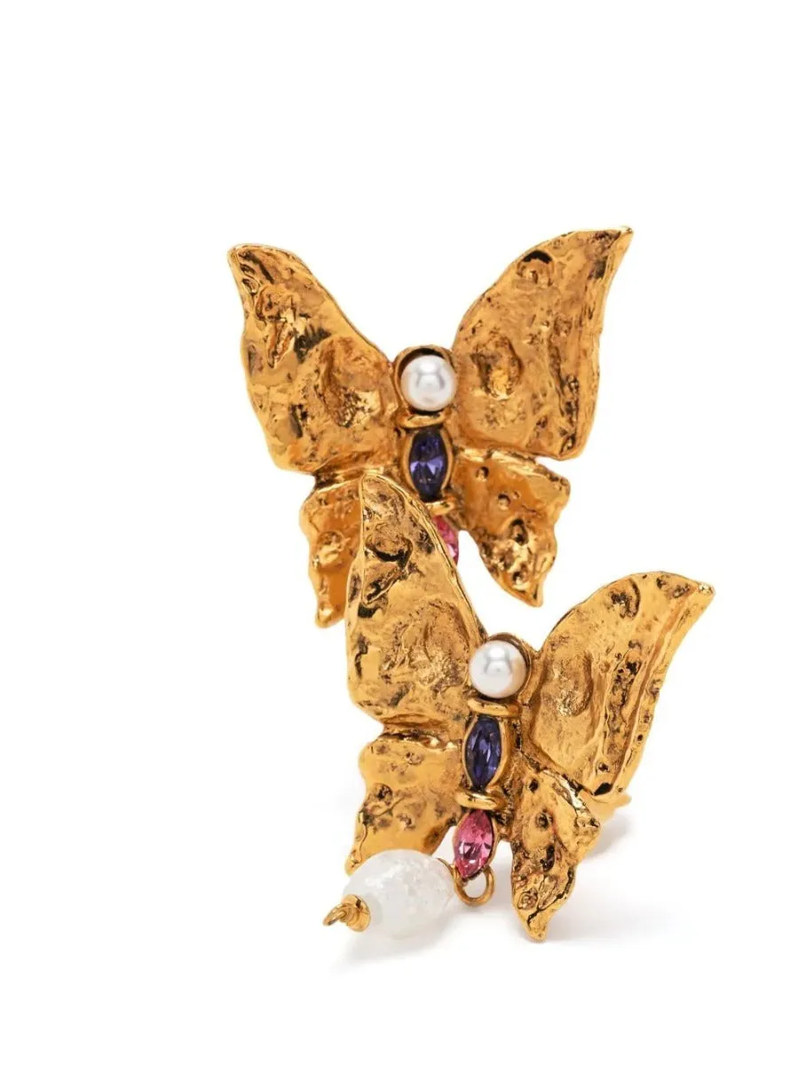 Rive Gauche Butterfly Clip-on earrings