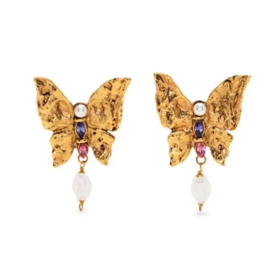 Rive Gauche Butterfly Clip-on earrings