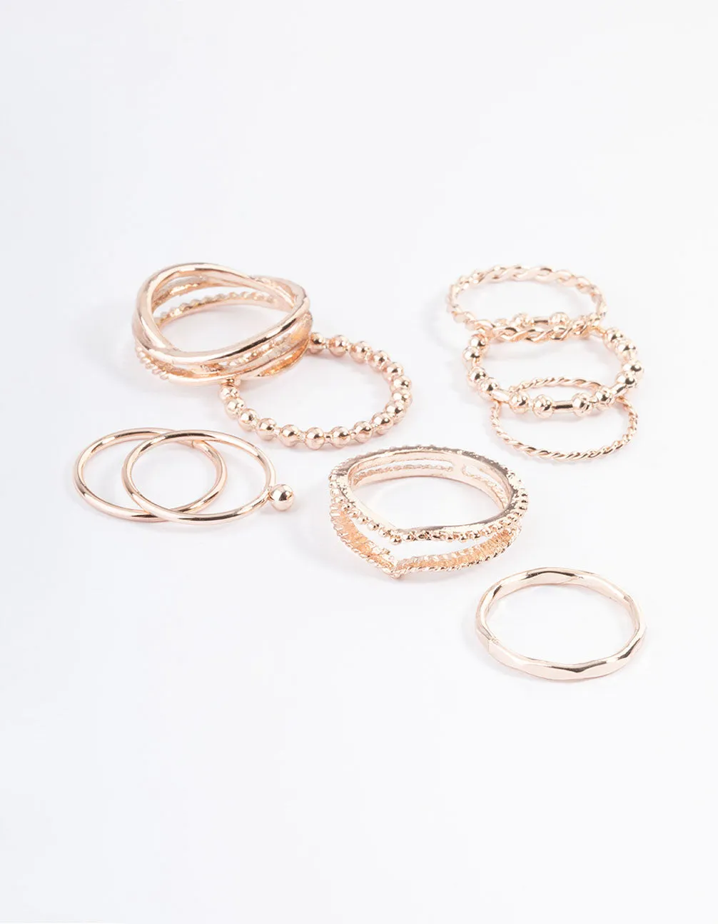 Rose Gold Mixed Ball Band Pack