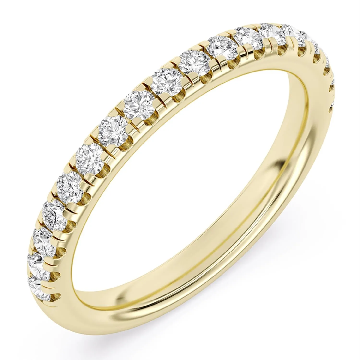 Signature EcoLove Diamond Dreams 3-3/4 CTW 100 Facet Centurion Diamond Bridal Set in 18KT Yellow Gold