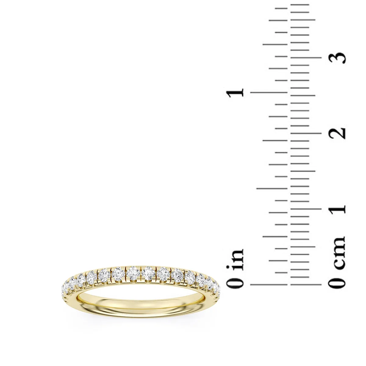 Signature EcoLove Diamond Dreams 3-3/4 CTW 100 Facet Centurion Diamond Bridal Set in 18KT Yellow Gold