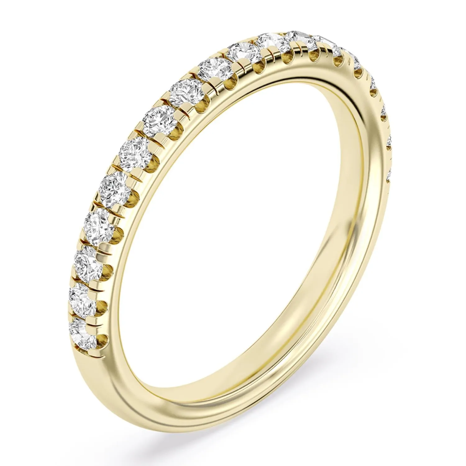 Signature EcoLove Diamond Dreams 3-3/4 CTW 100 Facet Centurion Diamond Bridal Set in 18KT Yellow Gold