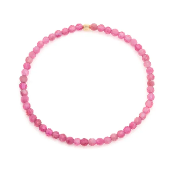 Social Mini Bracelet - Pink Tourmaline