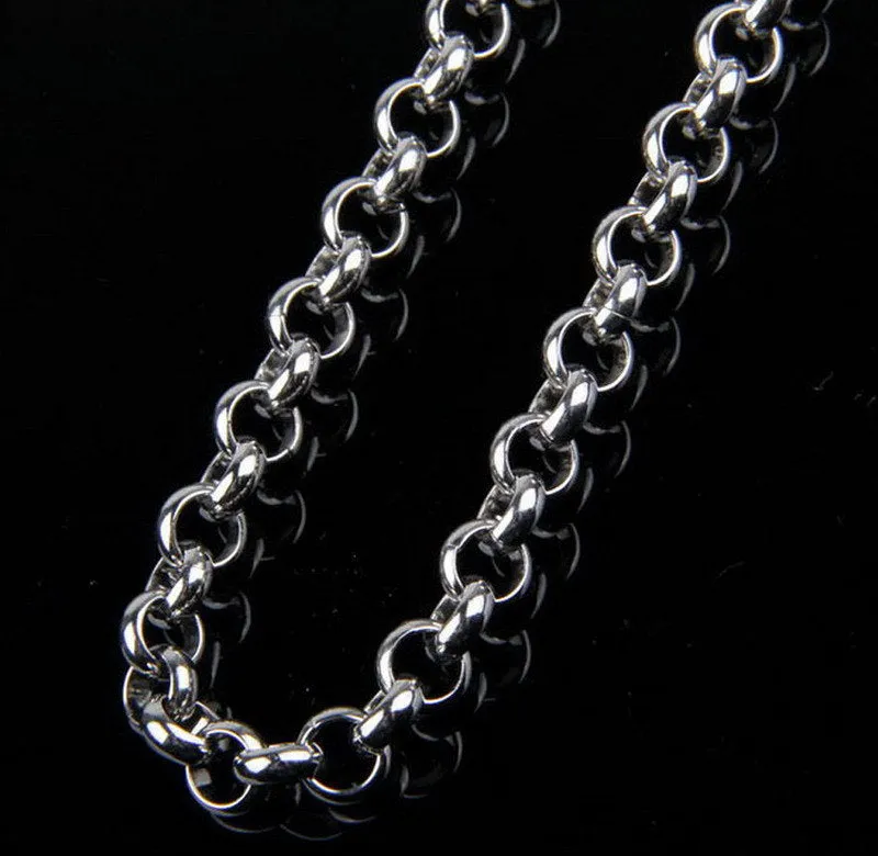 Stainless Steel Rolo Chains - Necklace Chains for Jewelry Making Supplies - Chain for Necklaces - Stainless Steel Mens & Womens - DIY