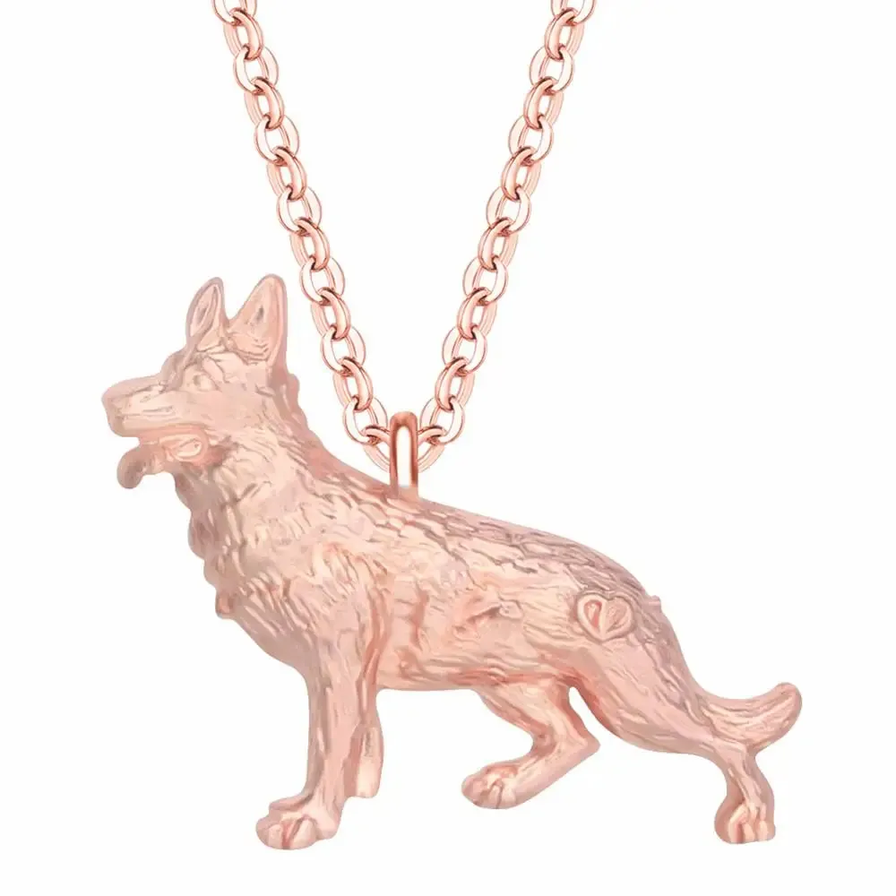 Standing German Shepherd Necklaces