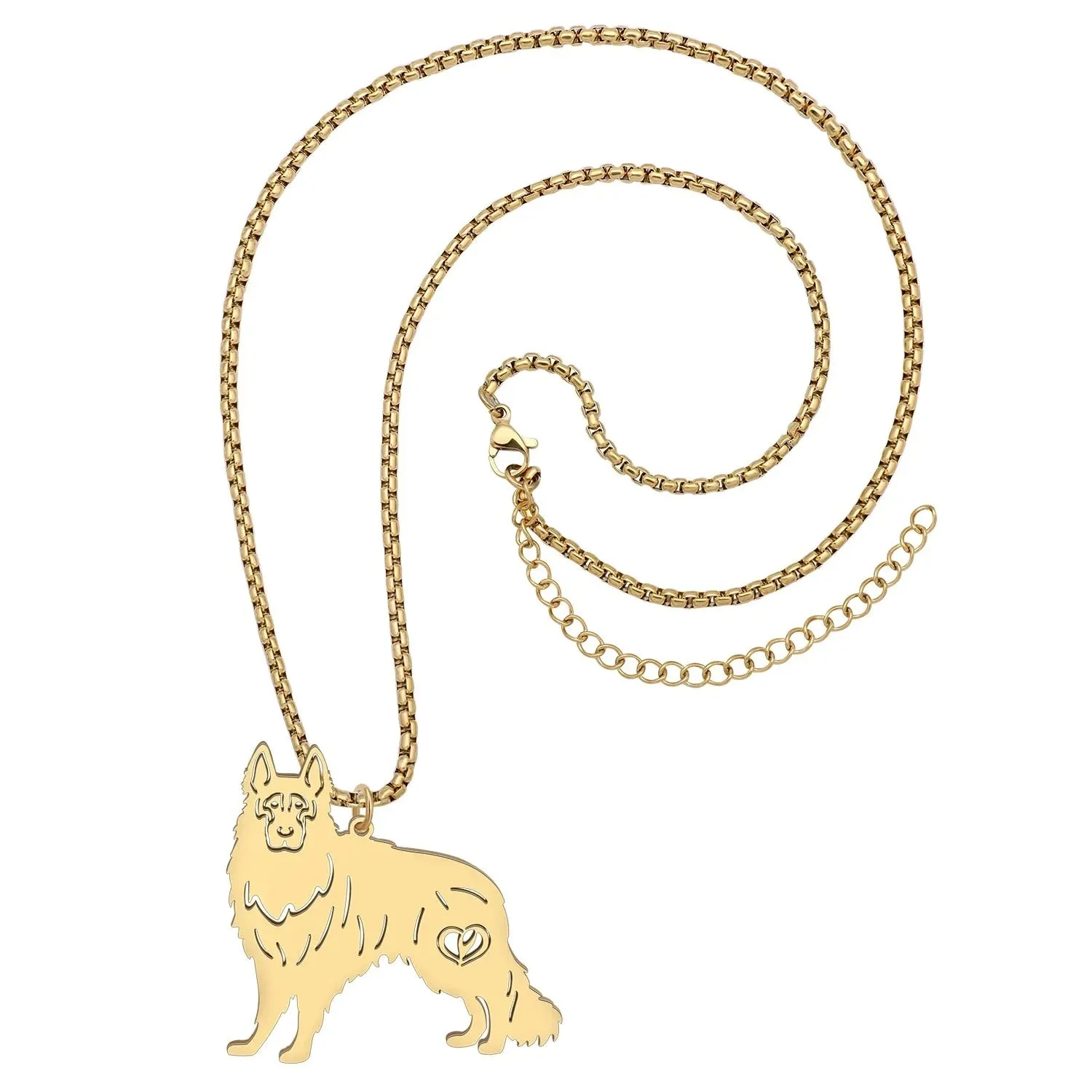 Standing German Shepherd Necklaces