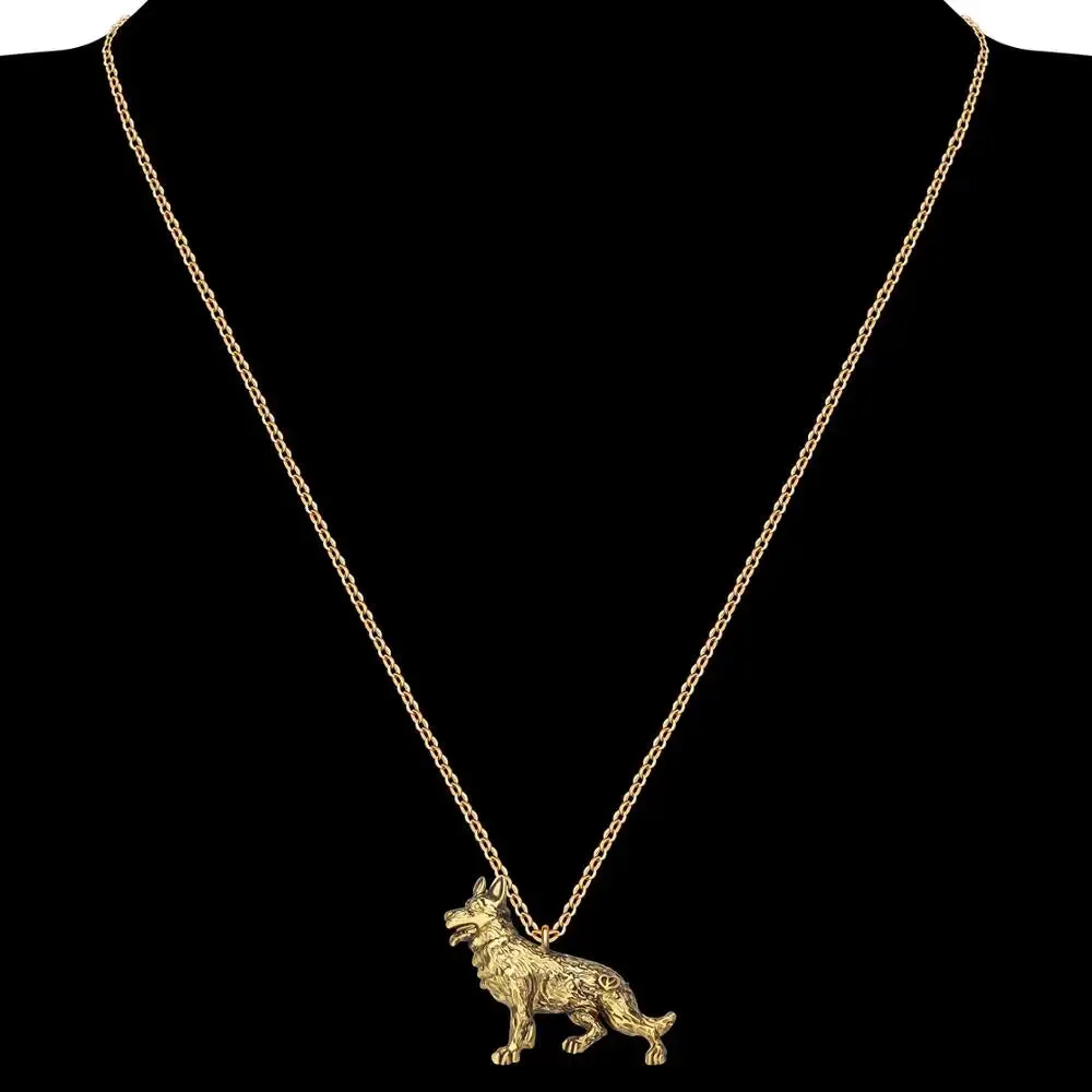 Standing German Shepherd Necklaces