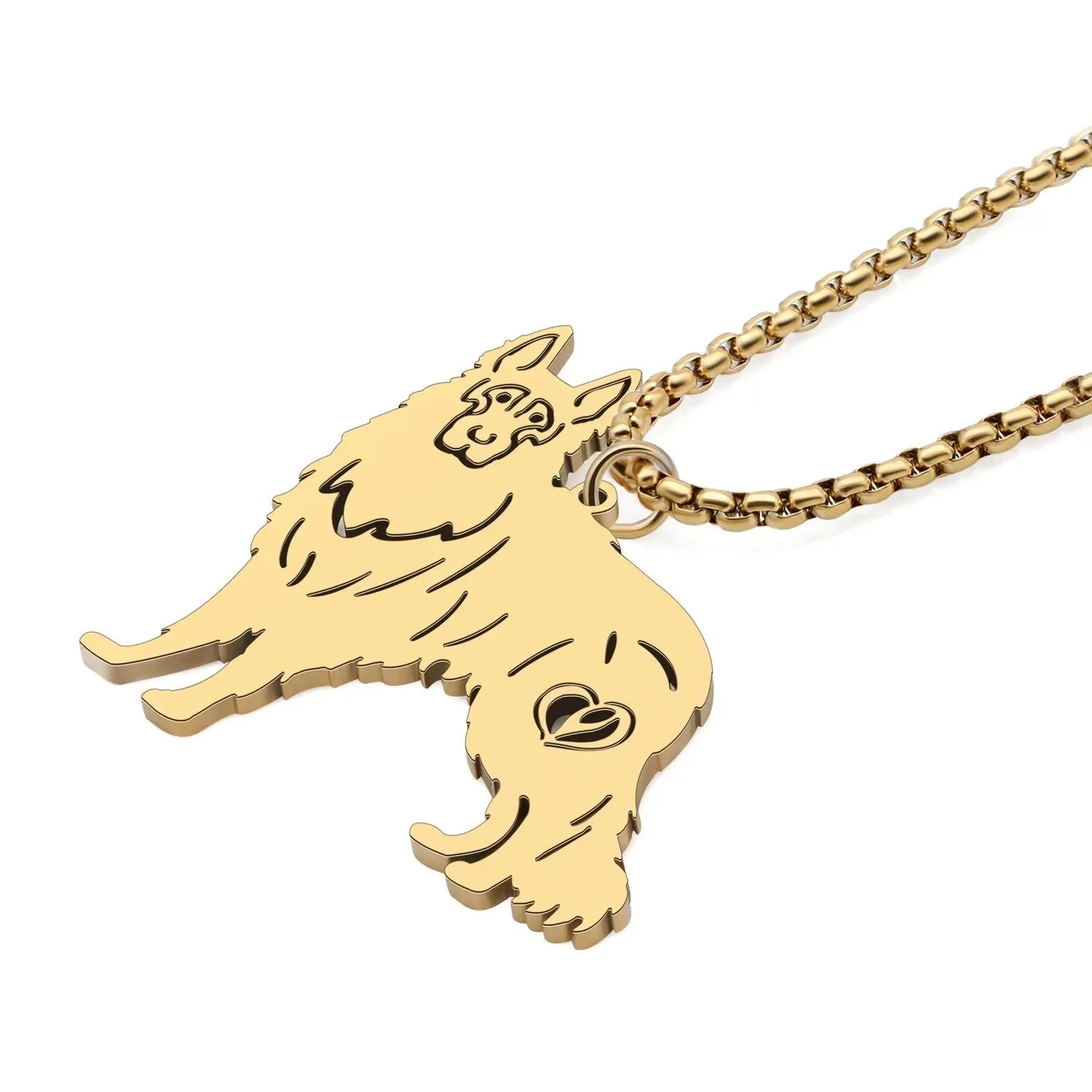 Standing German Shepherd Necklaces