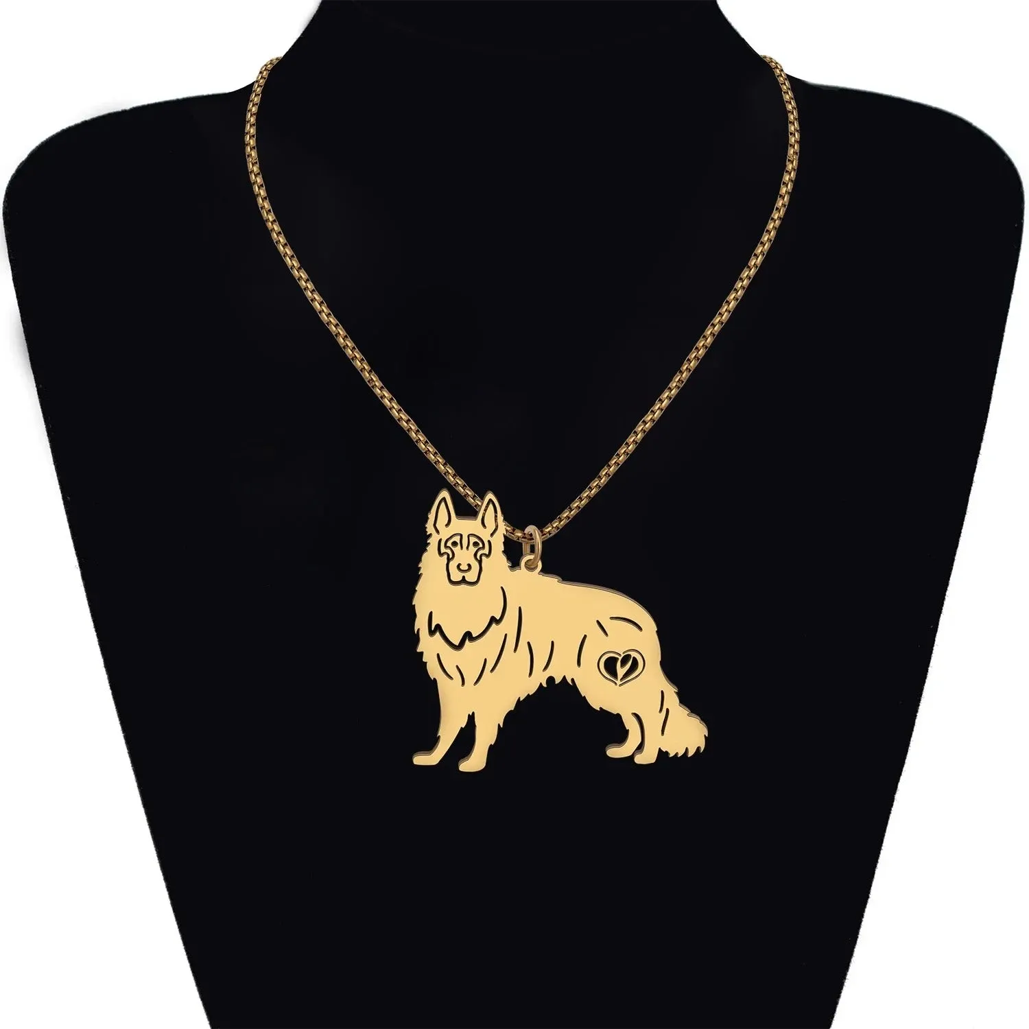 Standing German Shepherd Necklaces