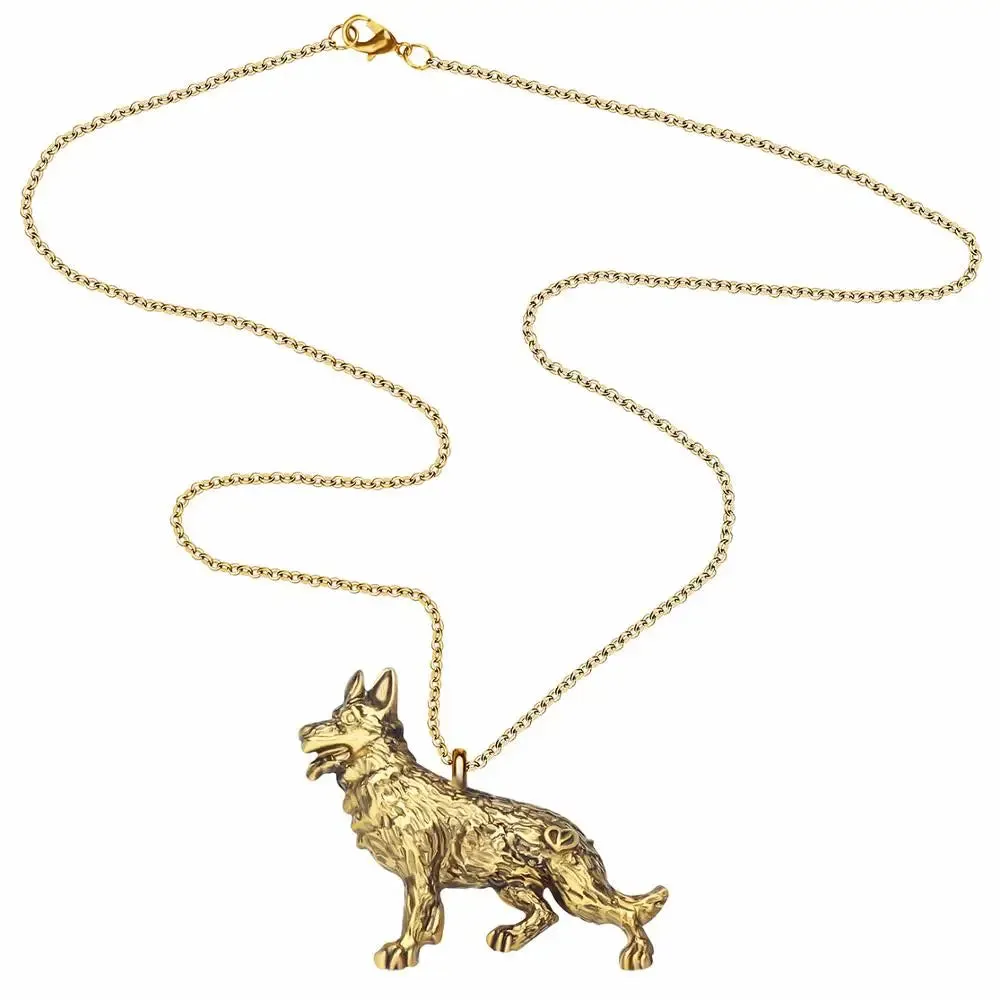 Standing German Shepherd Necklaces