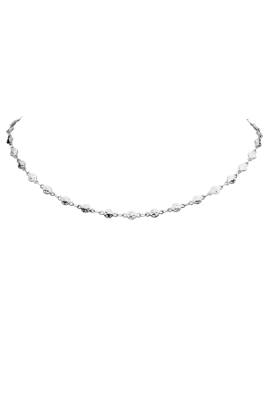 Star Circle Choker Silver